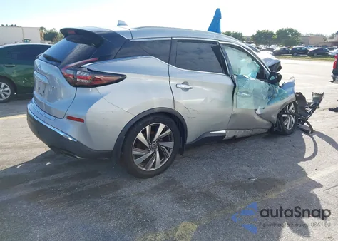 2019 Nissan Murano Sl from USA, damaged, VIN 5N1AZ2MJ2KN126337